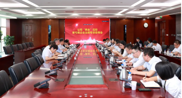 中国化学天辰公司召开“两金”压控暨亏损企业治理专项督导会